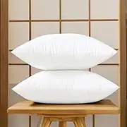 StarryBedding Set of 2, Rectangle Decorative Throw Pillows Inserts Down Alternative Pillow Insert for Bed Sofa, 12 X 20 Inches