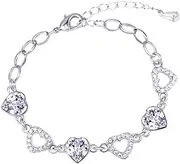 Charm Bracelets Necklace Gold Anklet Jewelry Charms Sandals Anklets for Women Bangles Bracelets for Women Friendship Bracelets White OATIPHO