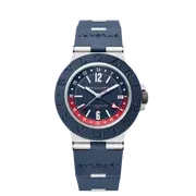 Bulgari Aluminium GMT Titanium & Aluminium Blue Dial 103554