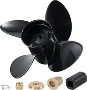 14 X 17 RH Replace OEM#48-8M0084494 Outboard Boat Propeller for Mercury Engine 135-300HP 2 & 4-Stroke & Mercruiser Sterndrives Alpha/Bravo One,4-Blade Aluminum 14dia x 17 Pitch Boat Propeller