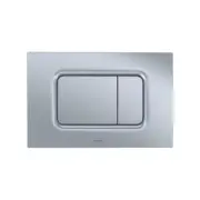 Toto Basic Square Push Plate Matt E Silver