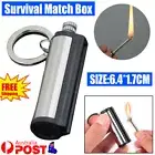 5x Permanent Match Box Fire Striker Lighter Camping Hiking Gift Flint Survival