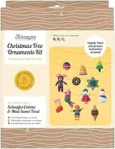 Scheepjes - Scheepjes Christmas Tree Ornaments Crochet Kit - 1 Set