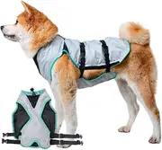 DRY Cooling Vest Dog, Large, Silver