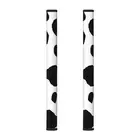 Refrigerator Door Handle Covers Protective Black And White Cow Pattern