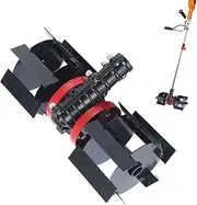 ATV Disc Harrow - Balanced Sturdy Garden Plow,Precision Erosion-Resistant Lawn Scarifiers Ditching Wheel for Garden, Farm, Orchard, Field, Agriculture