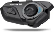 Motorcycle Bluetooth Headset T2 Helmet Intercom Wireless Waterproof Communicator