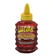 5x Bottles Lucas Chamoy Flavored Hot Liquid Mexican Candy 1.27oz