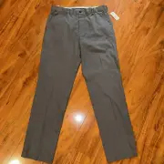 Brooks Brothers Clark Lightweight Advantage Chino Men 33x32 Gray Plaid Pants