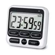 Large New Kitchen Countdown Digital Cooking Clock Alarm Stopwatch Timer