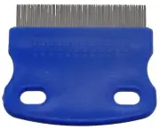 Show Preparation Q Comb Quarter Markers Horse Pony Stainless Steel SET OF 3 RED