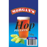 Morgan's Hop Pellets Melba Homebrewing Beer Brewing 50g Pack