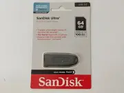 SanDisk Ultra USB 3.0 Flash Drive, 64GB