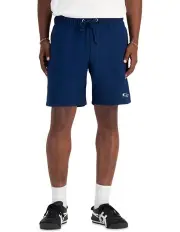 [Champion] Reverse Weave Terry Gfx Shorts in Navy