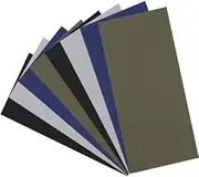 Self Adhesive Nof Fabric Repair Patches 8000 Pcs 4 Colors 10x20cm Lightweight Fabric Patch for Clothing Holes Rainc