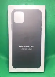 New Apple Leather Case for iPhone 11 Pro Max Black (MX0E2ZM/A)