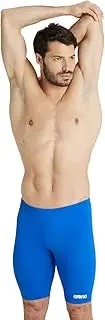[arena] Men's Solid Team Core Poly Swim Jammer Racing Swimsuit