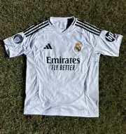 Bellingham #5 Real Madrid 24/25 Home Kit Men’s M Medium Jersey Retro Soccer