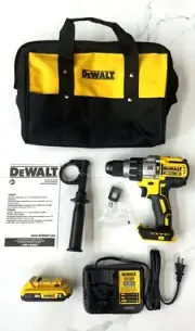 Brand New DeWalt DCD996 20V XR Brushless 3-Speed 1/2 Hammer Drill Kit 2.0ah
