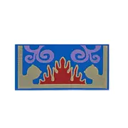 NEW LEGO - Tiles - Decorated - 2x4 Oriental Rug Blue x 1 - 41061 Jasmine's