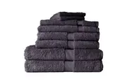 8pc Canningvale Royal Splendour Home Decor Bathroom Bath Towel Set Slate