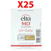 Elta MD Tinted UV Daily Broad Spectrum SPF 40 0.07oz/2g SET OF 25