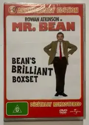 Mr Bean DVD 20th Anniversary Edition Rowan Atkinson Comedy Region 2 4 PAL