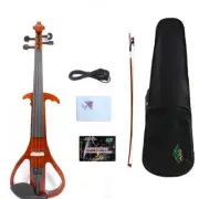 4 String Electric Violin,Professional Silent for Adults/Beginner Full Size 4/4