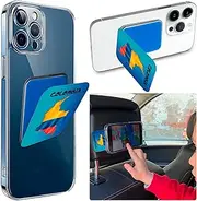 SP Mobile Phone Holder Nano Suction Cup Finger Grip Tripod Self-Adhesive Washable Reusable for TikTok Selfies Travel Car Table Wall Mirror Glass Wood Tiles Silicone Accessories (World-Colombia)