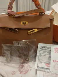 在飛比找Yahoo!奇摩拍賣優惠-Hermes birkin Kelly 32 孫芸芸 外縫。