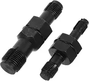 GLEAVI 1set Spark Plug Thread Rethreader and Removal Tool Steel Automotive Repair Spark Plug Repair Tool for Quick Efficient Thread Restoration 2pcs