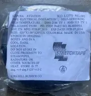 Kirkhill RL6000SA High Temperature Electrical Stretch Tape (20 Yd) New Old Stock