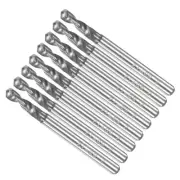 1/8" Shank 2.85mm Tungsten Carbide CNC Precision Micro PCB Drill Bits 8-Pieces