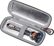 Hard Case Compatible With Gillette Fusion/ProGlide Shield Razor,MERKUR Mk34c MK23C Double Safety Razor