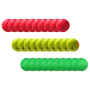 30 Pcs Floating Fishing Line Balls Peg Floats for Catfishing Globe