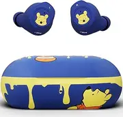 Disney Winnie The Pooh Bluetooth Earbuds w/Charging Case- Wireless Headphones w/Built-in Mic+ Up to 30 Hrs Playtime- Winnie The Pooh Gifts for Women, Men, All Fans of Winnie The Pooh Stuff