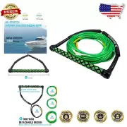 Lightweight 75 ft Wakeboard Rope with Advanced EVA Handle & Tangle-Free Design
