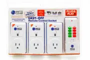 Watts Clever Energy Saving Easy Off Remote Control Socket Save Money Reduce Cost