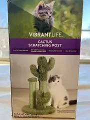 Vibrant Life Cactus 3-Arm Cat Scratching Post