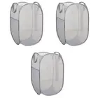 3 Pack Laundry Basket Strong Mesh Laundry Hamper for Laundry9944