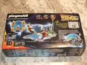 Playmobil Back To The Future Hoverboard Chase 70634 80 Piece Set New In Box