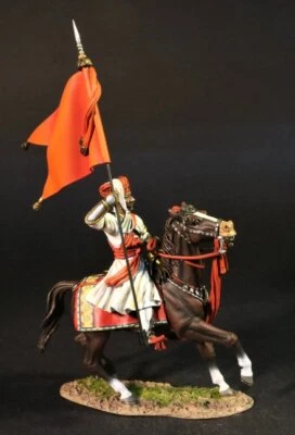 M-WIN-14 Sillidar Standard Bearer, Maratha Cavalry John Jenkins Designs Minis