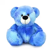 My Buddy Bear 23cm Elec Blue Plush Teddy Bear Stuffed Animal Kids Soft Toy 3y+