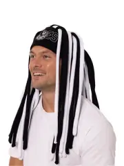 Team AFL Football Dreadlock Pez Beanie Fun Hat OSFM