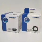 OM SYSTEM OLYMPUS TG Series Lens Set Fish Eye Converter FCON-T01 Adapter CLA-T01