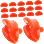 AUTSUPPL Mini Decors 20pcs Mouth Toys Craft Accessories Threaded Inserts for Realism