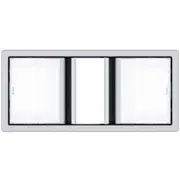 IXL Luminate Premium Dual 3 in 1 Tastic with LED & Exhaust Fan in Silver