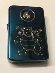BLASTOISE Lighter in Blue Ice Finish - Free Engraving - Pokemon Nintendo