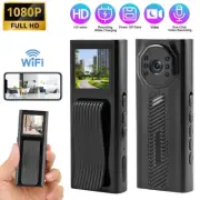1080P WiFi Camera Video Recorder DVR HD Security Cam Mini Body Police Camcorder