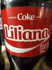Share A Coke with Liliana 2025 Personalized Gift Coca Cola Bottle 20oz